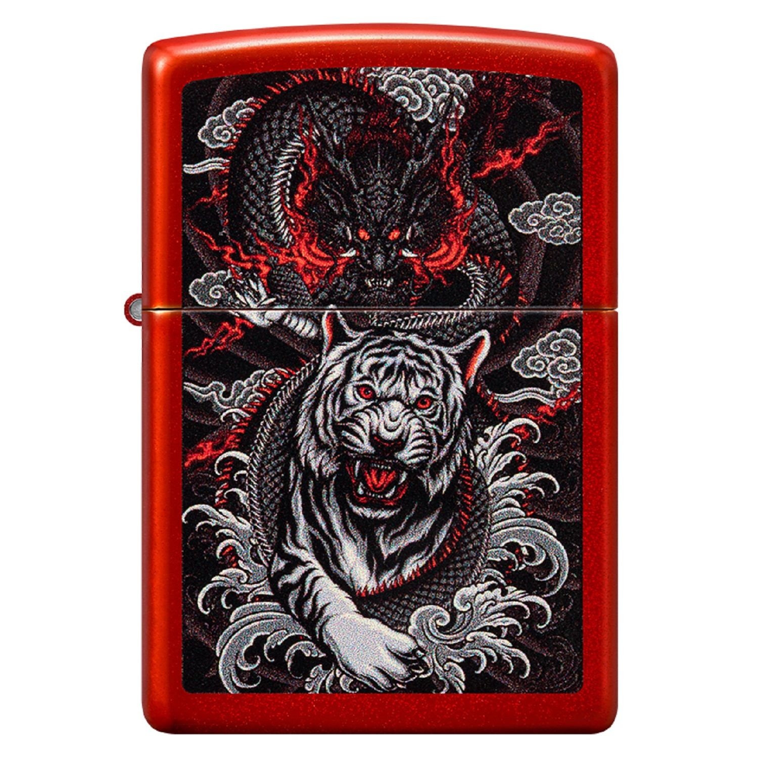[롯데백화점]  ZIPPO 라이터 48933 Dragon Tiger Design ZPN1MA025