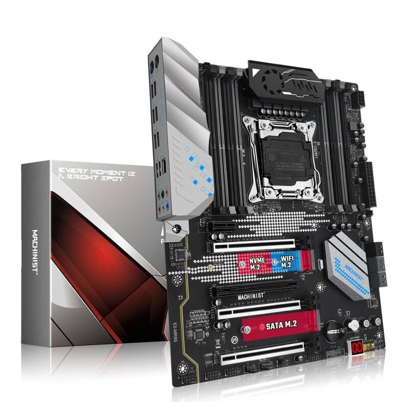 [해외] 마더보드 메인보드 E5 MR9S 마더 보드 인텔 제온 LGA2011-3 모든 시리즈 DDR4 ECC RAM NON-ECC 메모리 NVME M.2 SATA USB 3.0 ATX