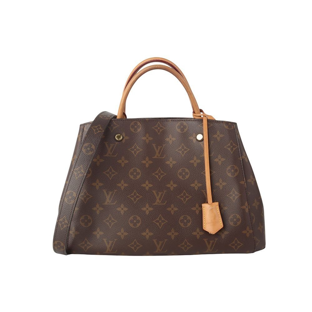 루이비통 중고 루이비통 몽테뉴 MM 모노그램 캔버스 토트백 M41056 133039728
