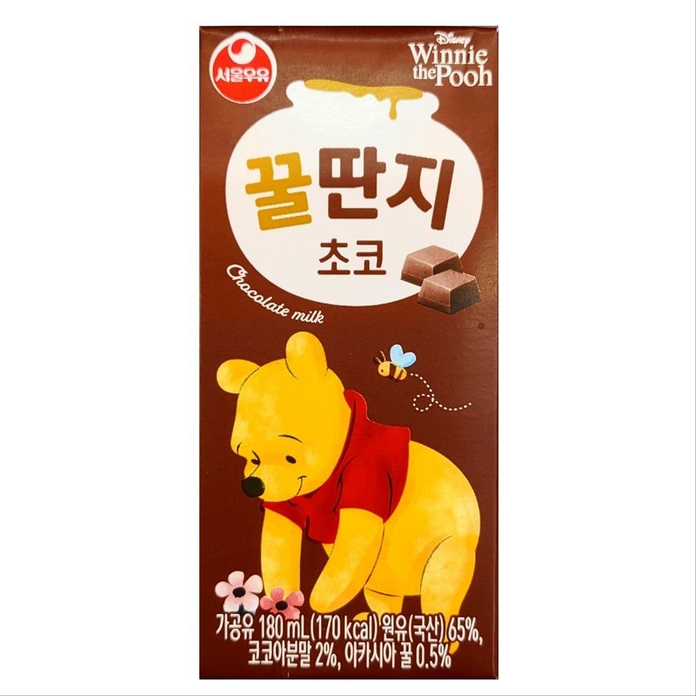 서울우유 초코 꿀단지 180ml 48개