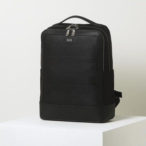 닥스 <매장정품> DAKS 닥스 DBBA2E308BK 블랙 가죽배색 나일론 백팩 1251610