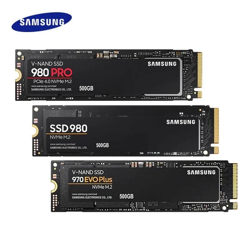 노트북 SSD 에스에스디 M.2 2TB 1TB 하드 삼성 호환 970 EVO Plus NVMe 250GB 500GB 내장 솔리드 스테이트 드라이브 980 PRO Gen 3.