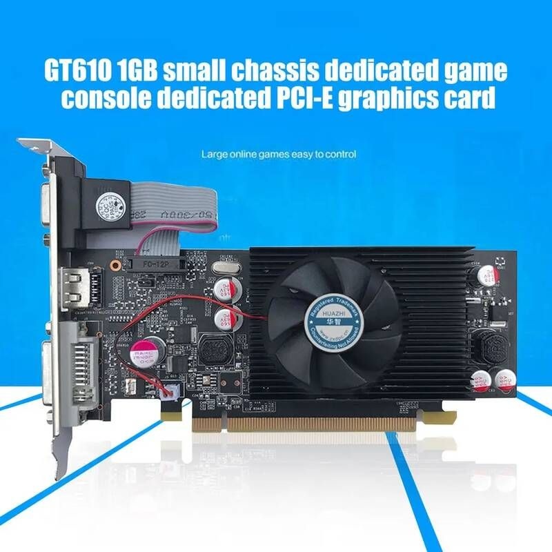 UnKnown [해외] PNY-NVIDIA GeForce VCGGT610 XPB 1GB DDR2 SDRAM PCI Express 2.0 비디오 카드 그래픽