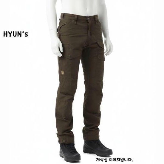 MUST IT_ 남성 등산 바지 비다 프로 벤틸레이트 레귤러 다크 올리브