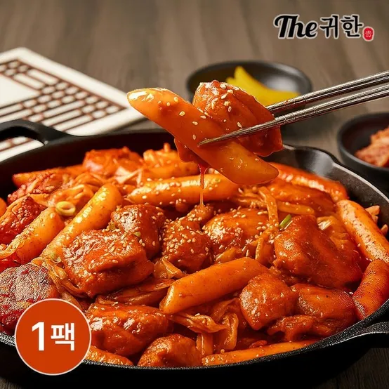 더귀한 춘천닭갈비국물떡볶이 960g 1팩