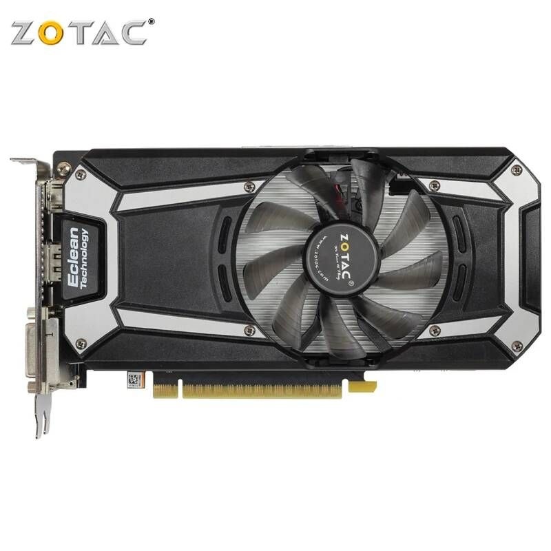 UnKnown [해외] ZOTAC GTX 750-2GD5 그래픽 카드 GDDR5 128Bit 비디오 750 2GB GM107 지도 NVIDIA GT 700 GTX750-2GD5