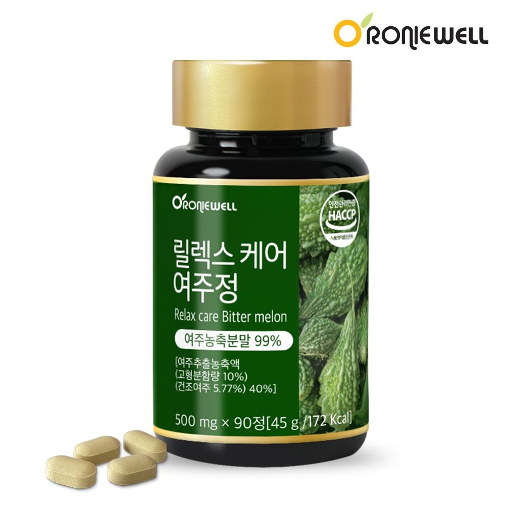 [롯데백화점] 로니웰 [로니웰] 릴렉스케어 여주정 90정 (3개월분)