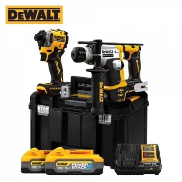 디월트 디월트 20V MAX 충전 콤보세트(DCF850N DCH172N 파워스택 5.0Ah 2팩)