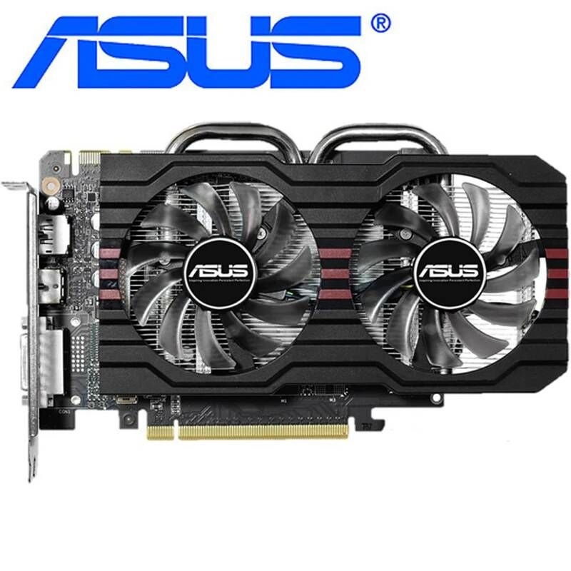[해외] ASUS GTX 760 2GB 그래픽 카드 nVIDIA VGA 카드용 650 bit GDDR5 비디오 Geforce GTX760 GTX750 TI 보다 강함 중고