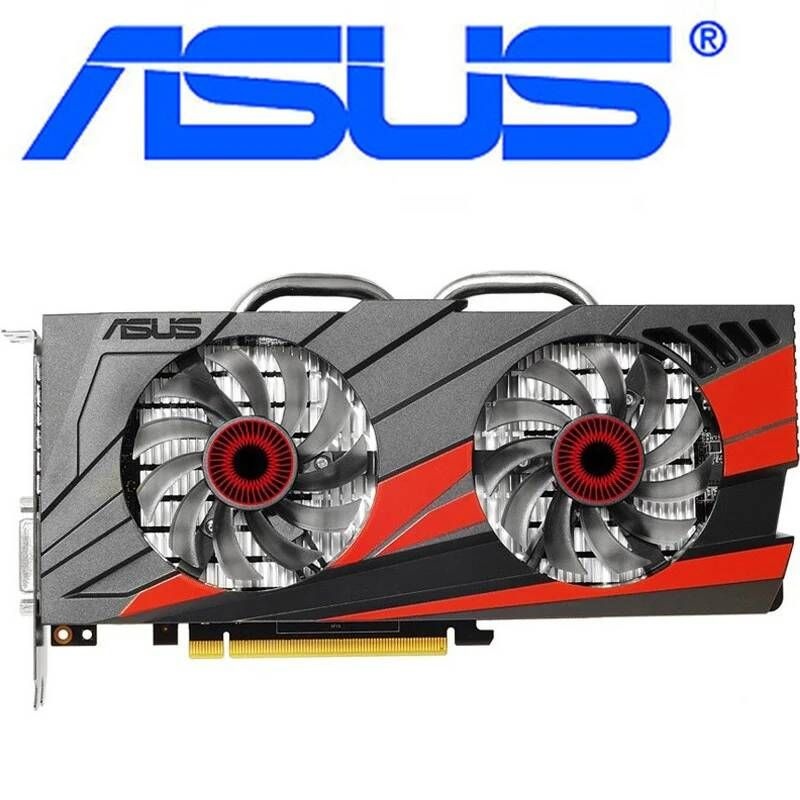 [해외] ASUS GTX960 4GB 비디오 카드 nVIDIA 카드용 128Bit GDDR5 그래픽 Geforce GTX 960 HDMI DVI 750 Ti 950 1050 1060 중고