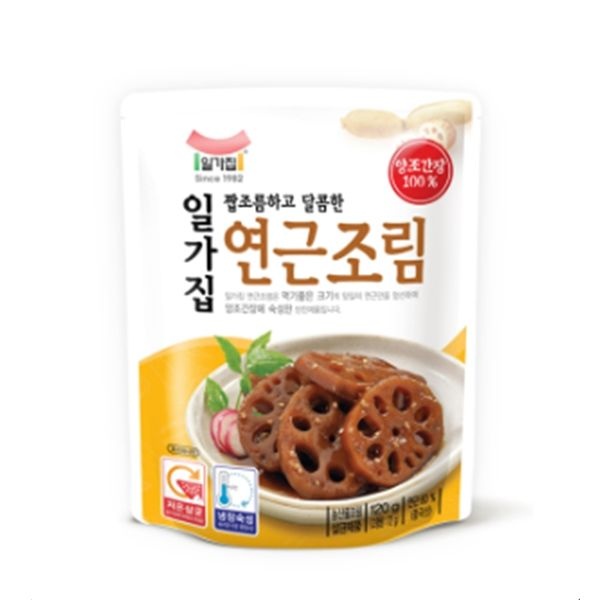 일가집 연근조림 120g