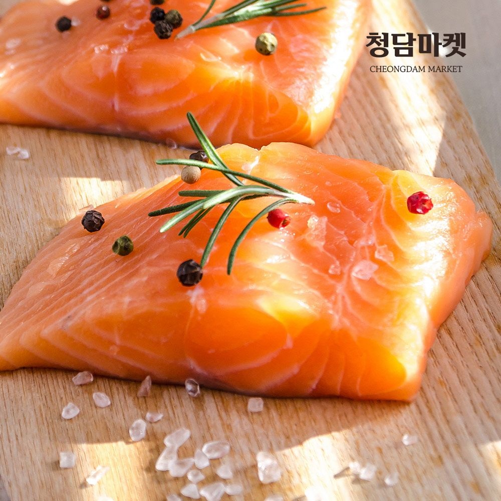 슈페리어 노르웨이 생연어 필렛 500g