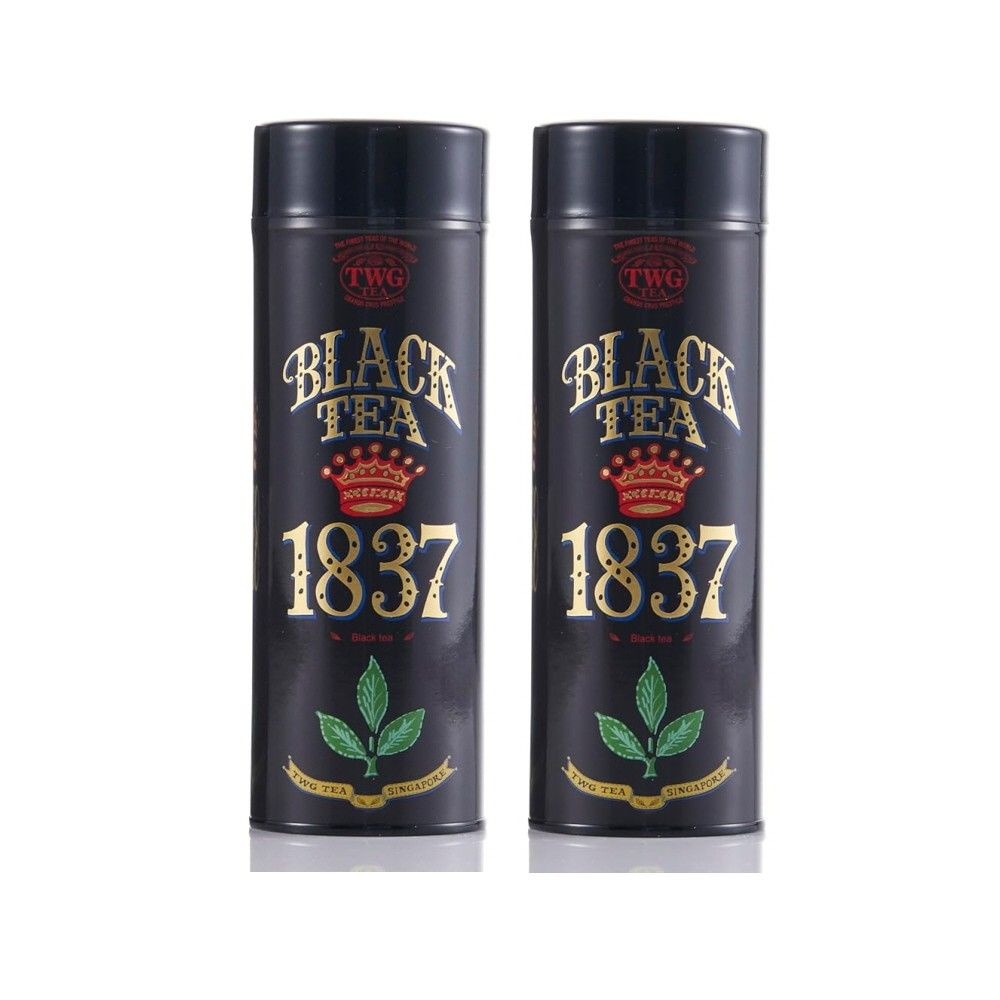 [해외] TWG 싱가폴 1837 블랙티 홍차 잎차 100g x 2팩