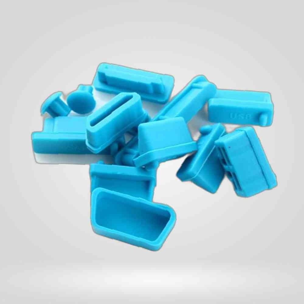 [Coms]보호캡 Blue 13ea-PC 데스크탑 노트북 본체 USB포트 보호캡 본체 13ea-PC