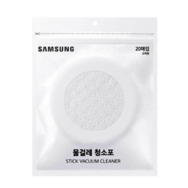 삼성전자 삼성 정품 VCA-SABA95 사용 비스포크 제트청소기 일회용 물걸레포 20매 389706