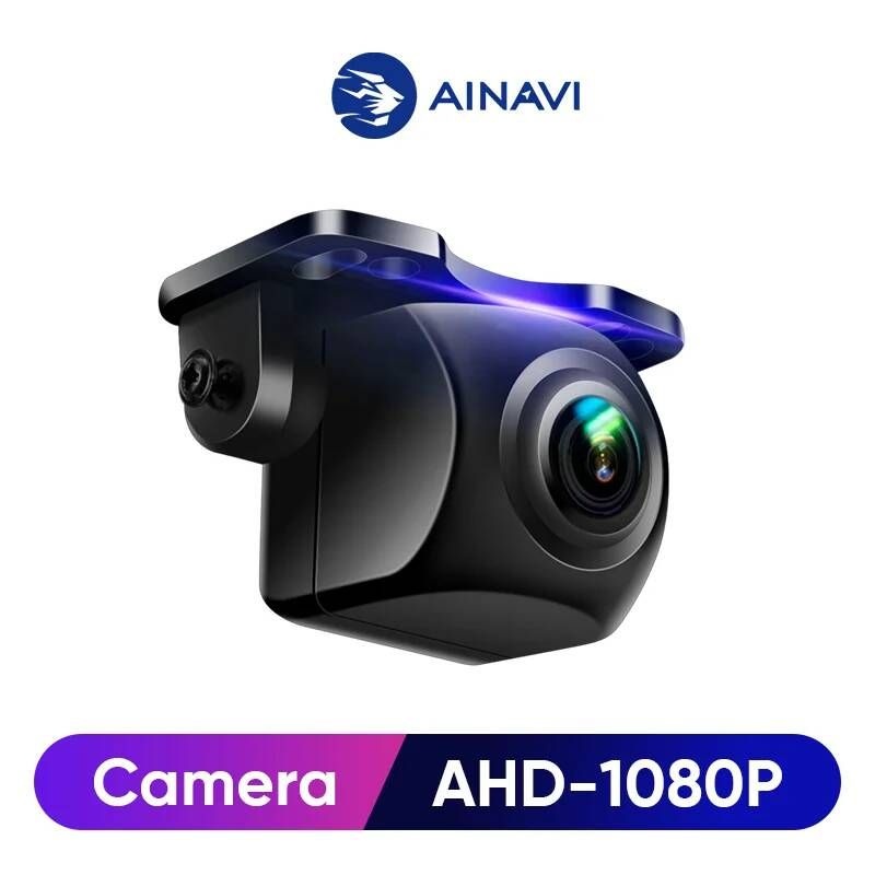 [해외] 차량용 블랙박스 분리형 블박 후방 카메라 Ainavi 백미러 AHD 백업 자동차 오디오 시스템용 방수 120 ° 광각 720P 1080P