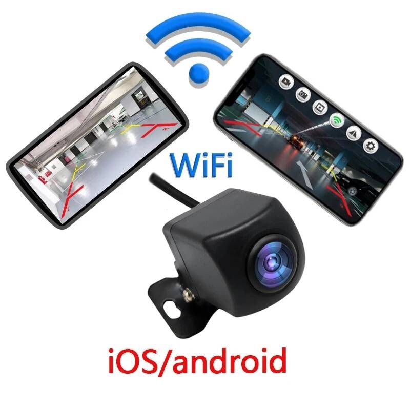 [해외] 차량용 블랙박스 분리형 블박 후방 카메라 자동차 무선 와이파이 HD IOS 안드로이드 폰 비디오 녹화 무료 앱 12V bmw