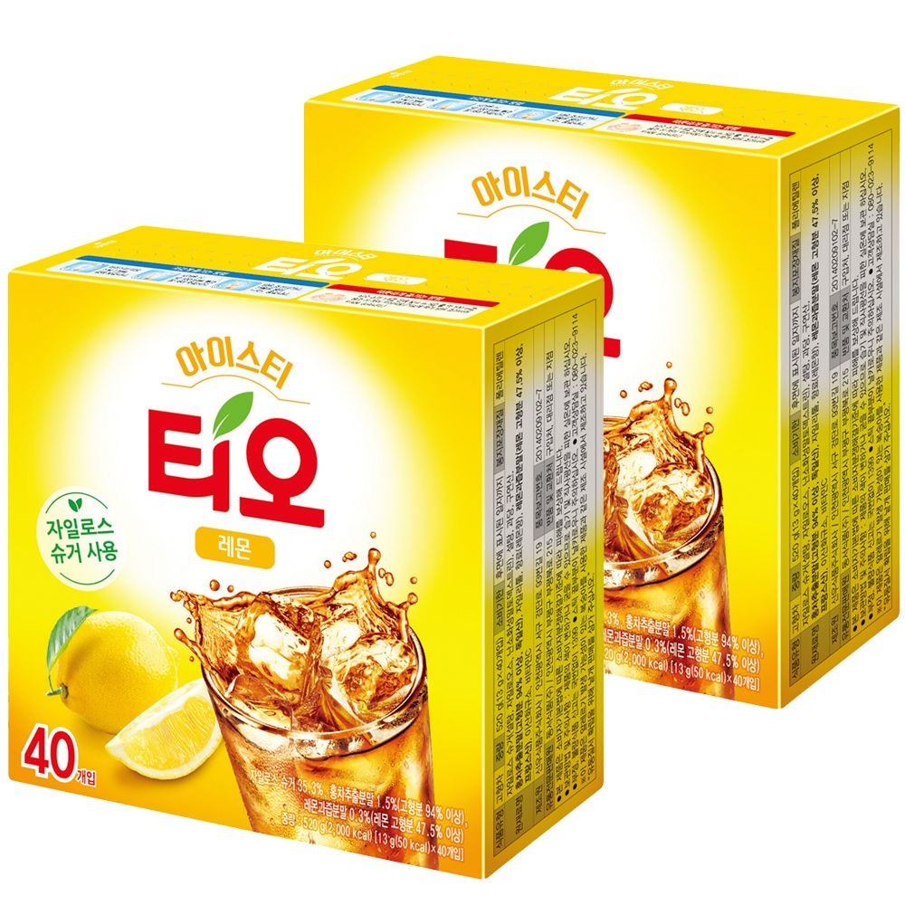 티오 레몬 아이스티 40T x 2개