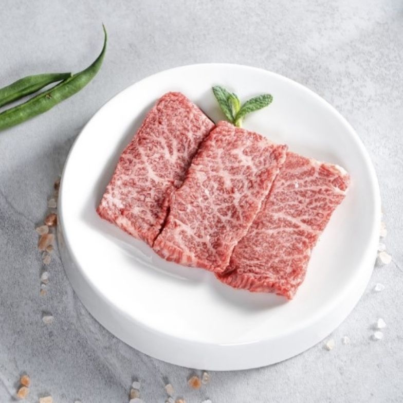 [롯데온]미경산 한우 1+등급 불고기 500g (15,800원/3,700원)