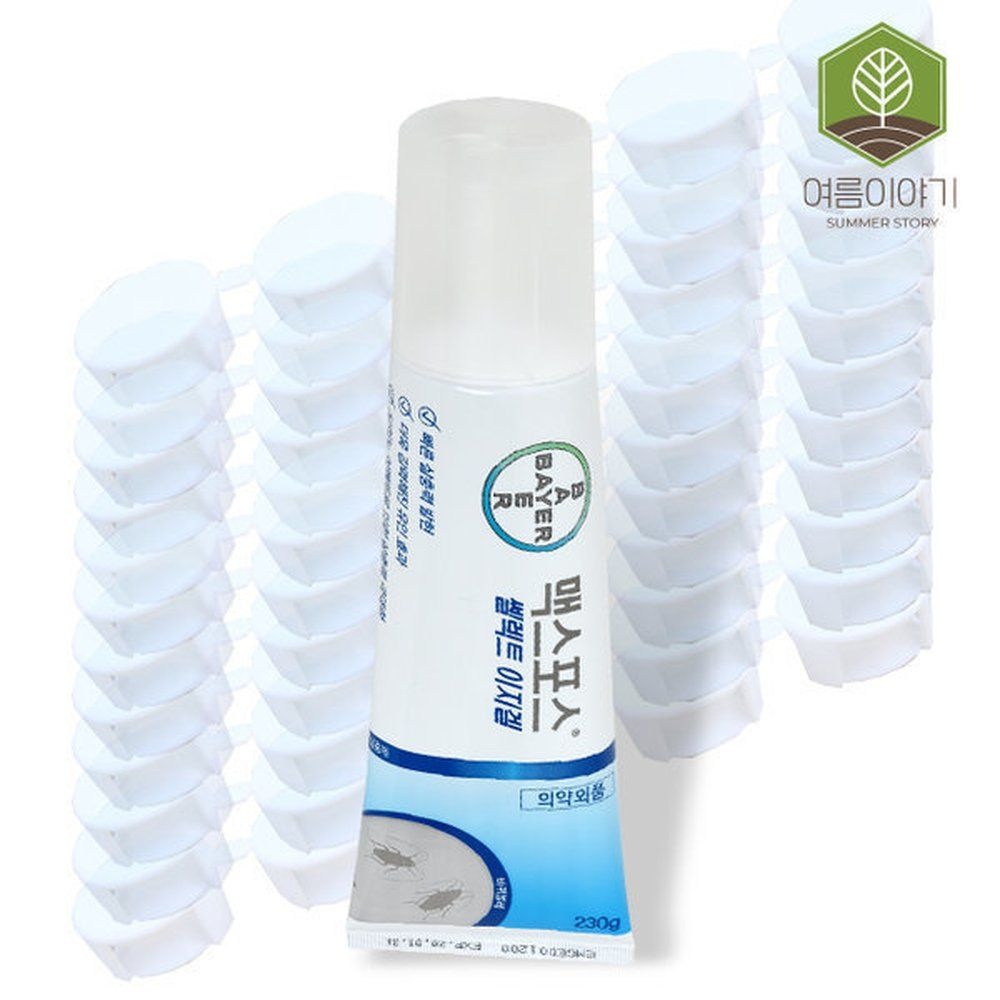 바퀴벌레약 맥스포스셀렉트이지겔230g+먹이통60개