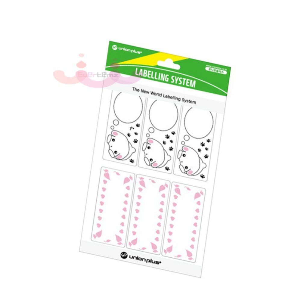 에버템즈 캐릭터 네임스티커 28X65MM 신학기필수품 약병 POP