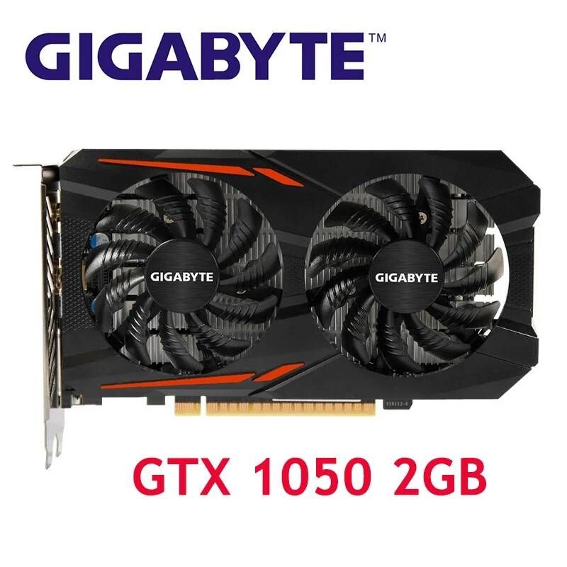UnKnown [해외] GTX 1050 2GB 그래픽 카드 NVIDIA Map Geforce GTX1050 VGA HDMI PCI-E 용 128Bit GP107-300 비디오