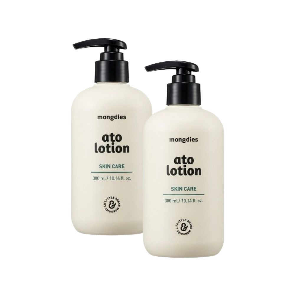 몽디에스 데일리 고보습 유아 얼굴 바디 아토로션 300ml 1+1