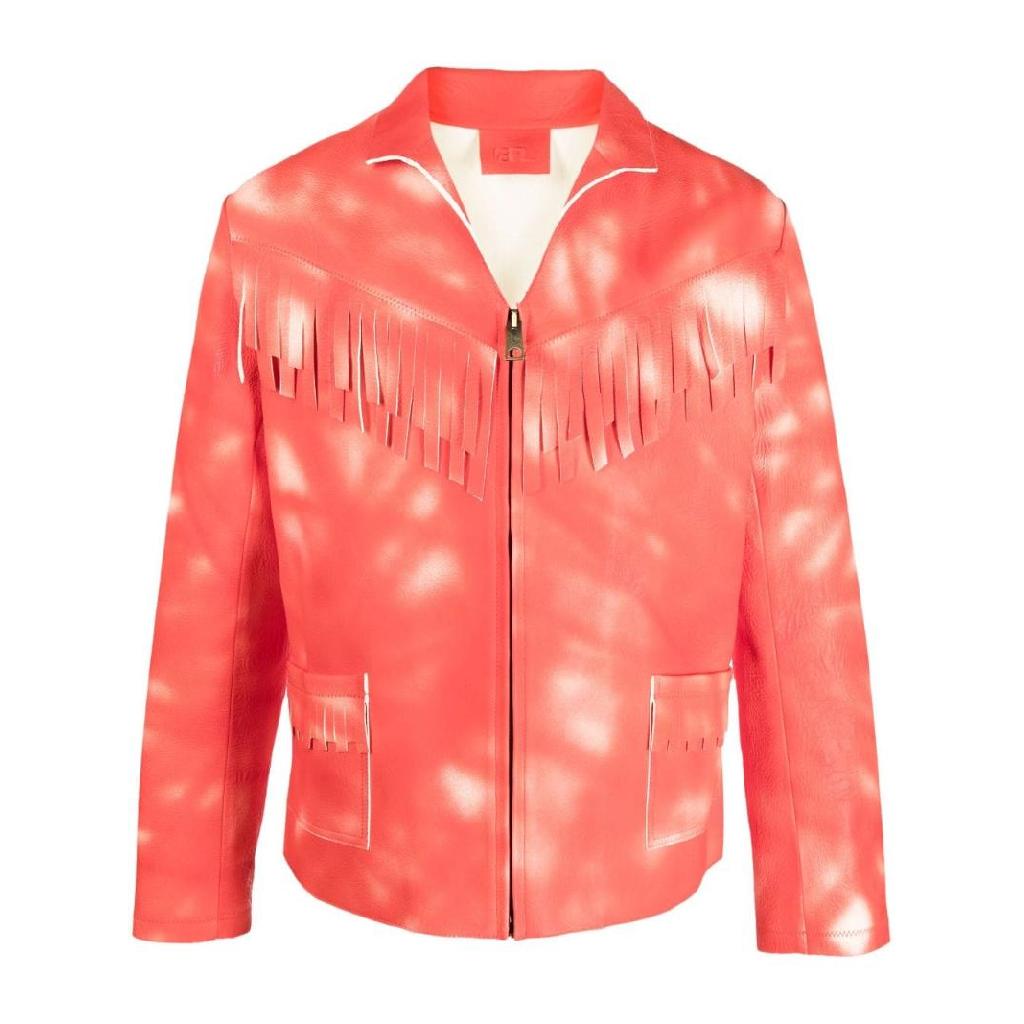 ERL 이알엘 ERL 타이다이 프린트 가죽 재킷 ERL06J002 TP423942993