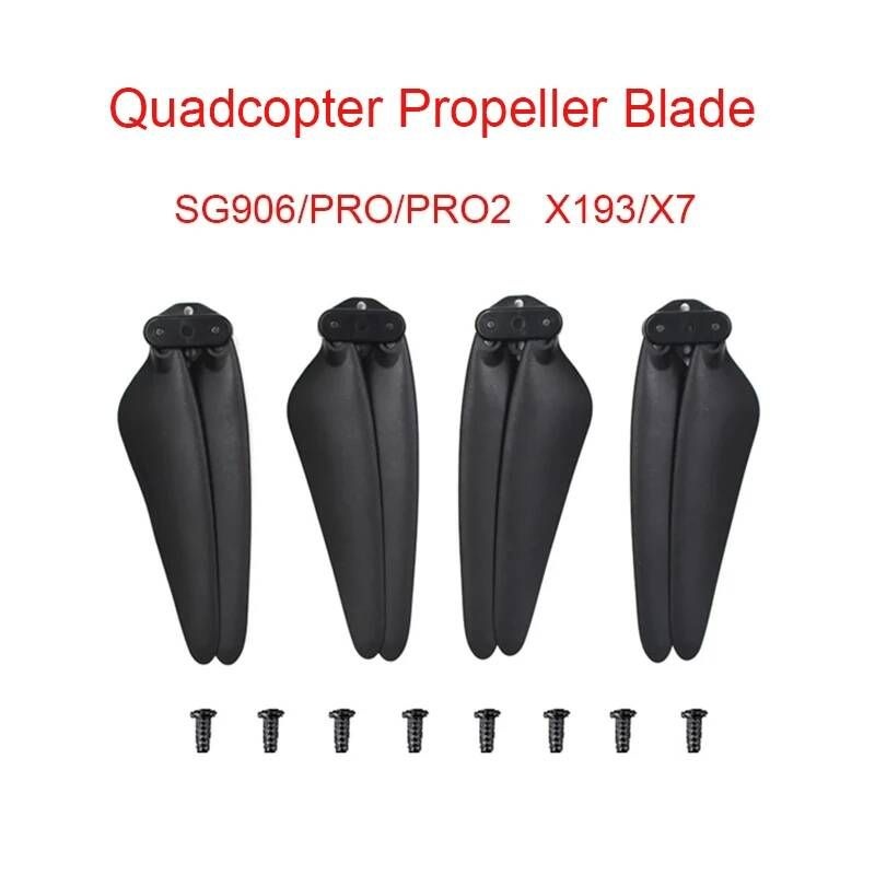 [해외] 드론 부품 악세사리 부속 수리 SG906Pro2 SG906 프로 키트 액세서리 쿼드콥터 프로펠러 블레이드 복합 재료 RC 헬리콥