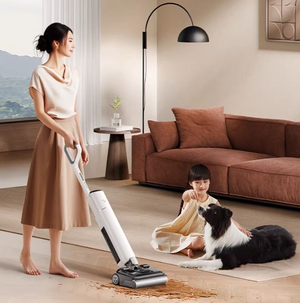 [해외] MIDEA 무선 물걸레 청소기 핸드 가정용 자동세척 고양이털 S60