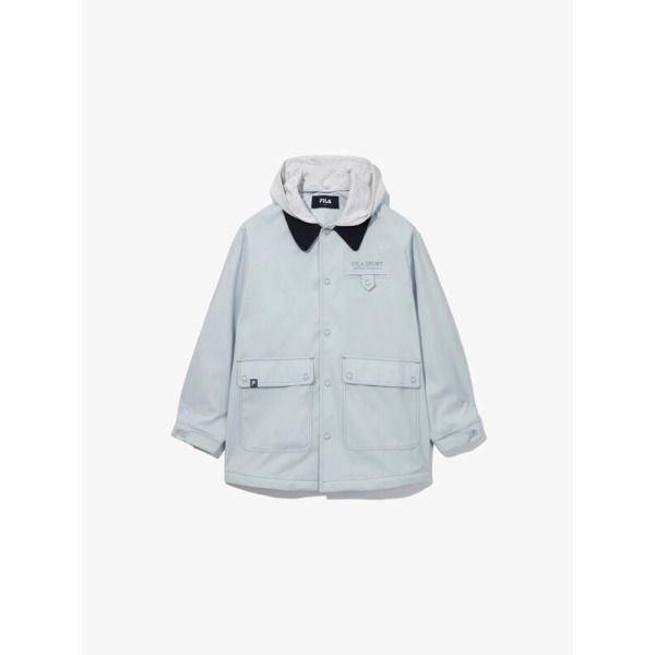 휠라키즈 휠라 키즈 [휠라키즈] 휠라 키즈 디트로이트 워크자켓 BLUE FK261JK07B002 453