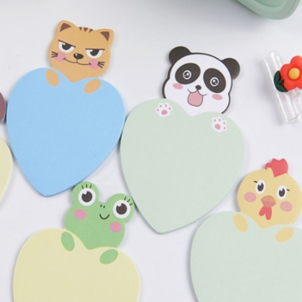 빅코난 접착 메모지 5종세트 1P 모니터메모 체크메모지 예쁜메모지 캐릭터메모지