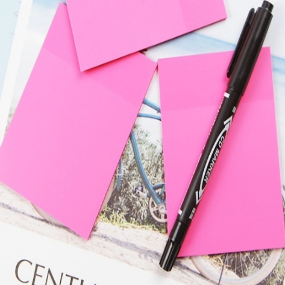 빅코난 투명접착메모지1P 점착메모 공부메모지 예쁜메모지 모니터메모지