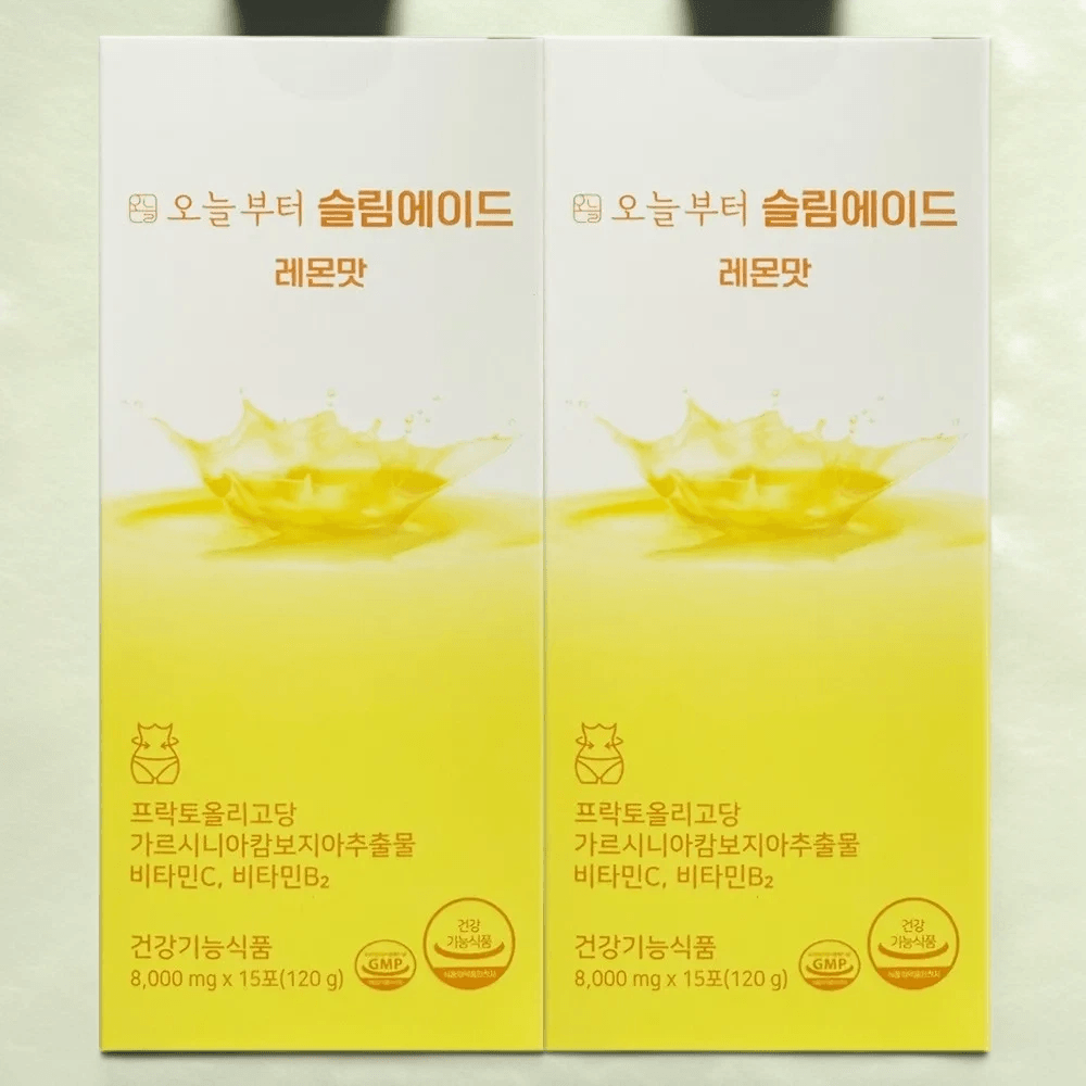 오늘부터 슬림에이드 레몬맛 8000mg x 15포 2개