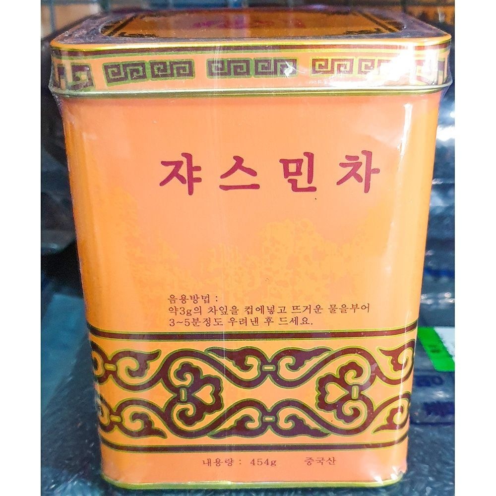 엠푸드 쟈스민차 캔 454g X12 레몬 과일차 꽃샘레몬차