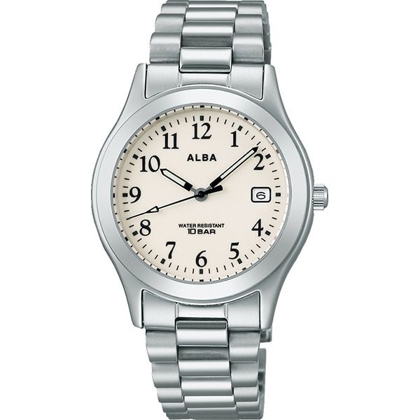 [해외] 세이코알바 AQGK473 ALBA 아루바 메탈 밴드 맨즈 알바시계