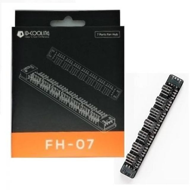 ID-COOLING PWM 7포트 팬허브 쿨러전원 분배기