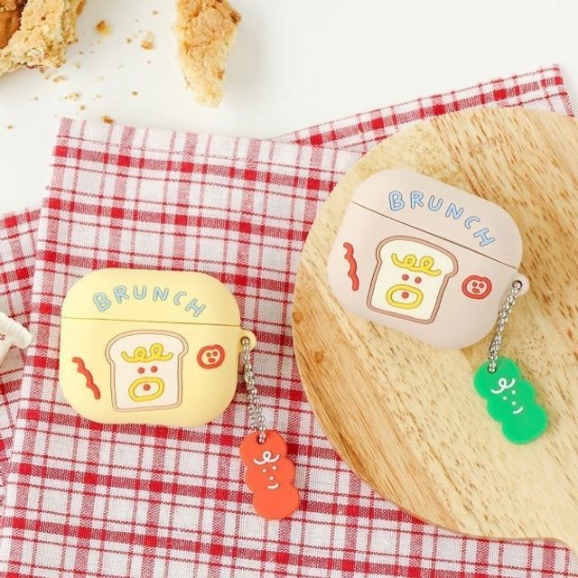 Brunch Brother 드로잉토스트 에어팟3 실리콘 케이스