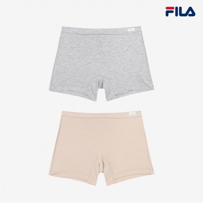 [휠라] 소프트 텐셀 데일리 사각드로즈 2종 택 FI4DRG1108F_2SKU