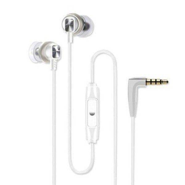 젠하이저 Sennheiser CX 300S 마이크를 갖춘 유선 제어 스포츠 게임 헤드폰-화이트