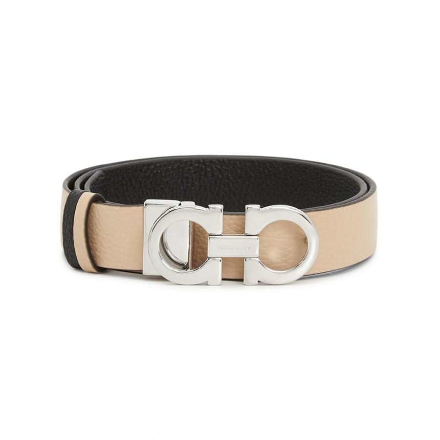 FERRAGAMO 간치니 여성 양면 벨트 23 A565 408 0615288 (프리컷팅)