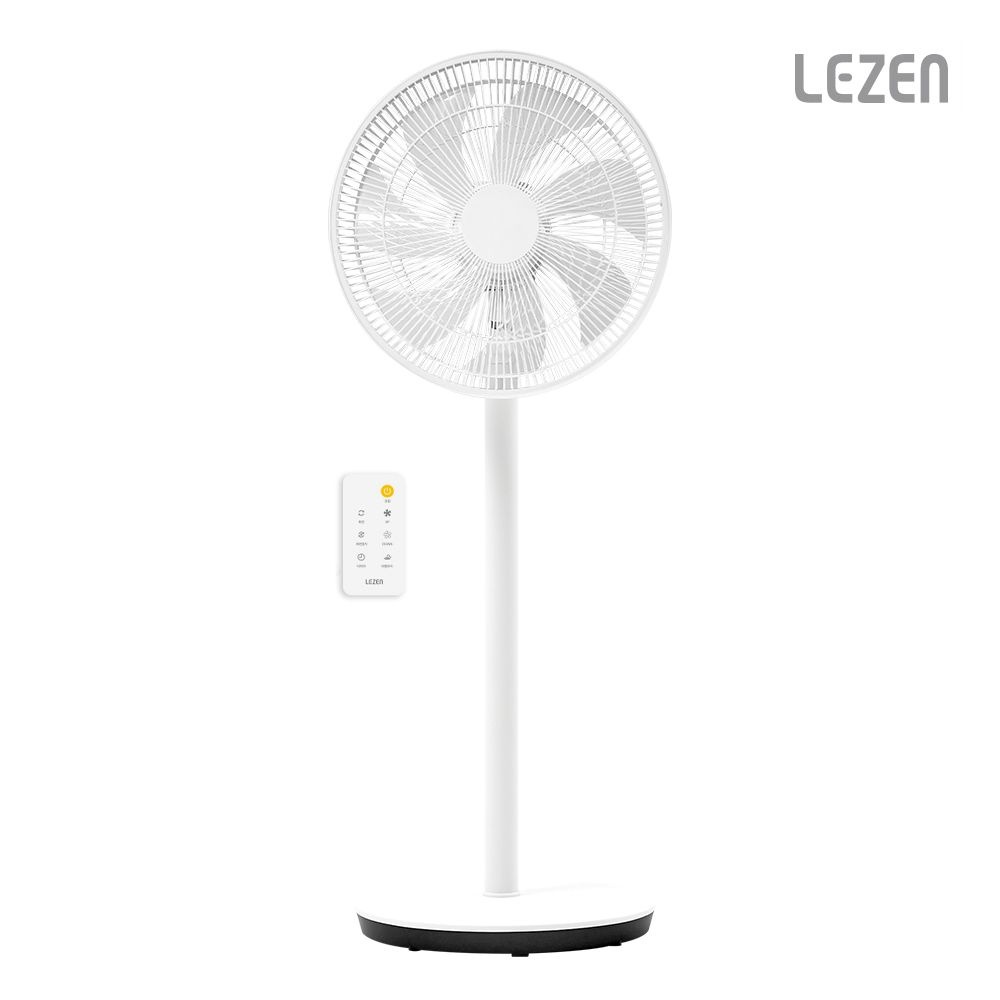 [온누리상품] 르젠 [LEZEN] 르젠 터치식 키높이 리모컨 7엽 BLDC 선풍기 LZEF-DC9600L