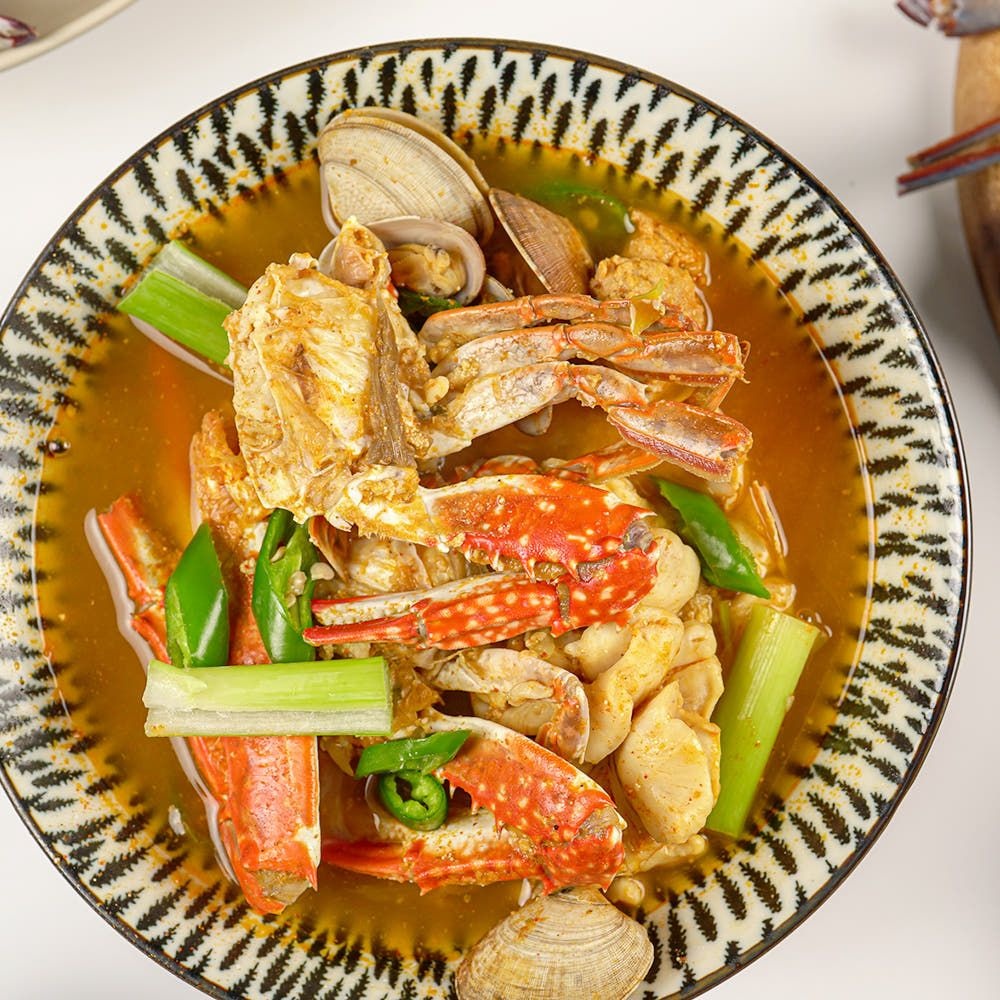 물고기삼촌 냉동 절단꽃게 꽃게라면 된장찌개 S(소) 450g 2팩