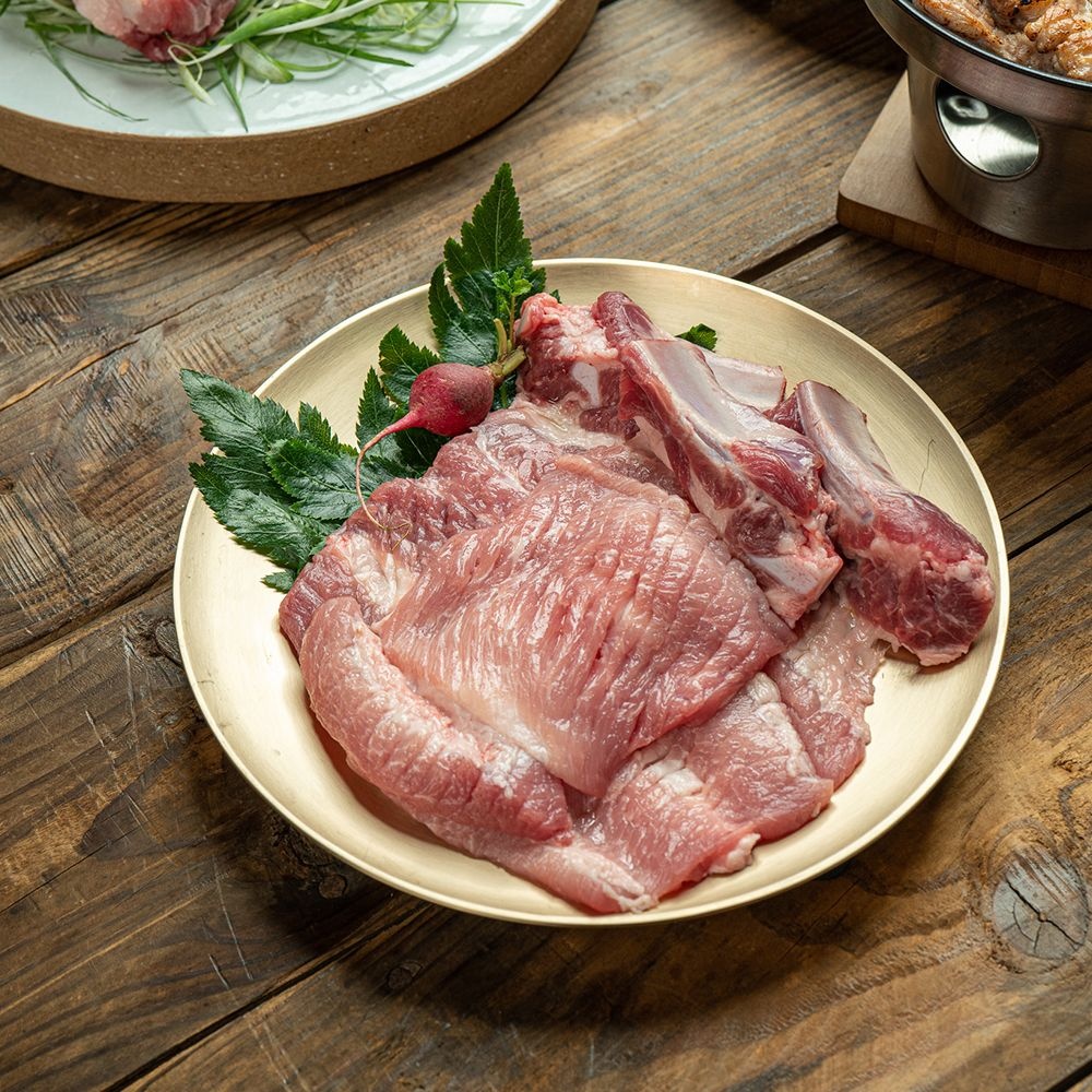 [온누리상품] 농할 국내산 한돈 냉장 돼지고기 포갈비 500g