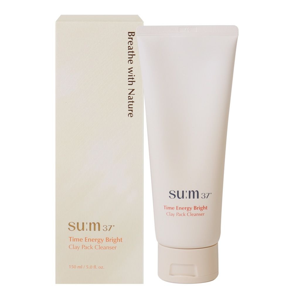 숨37 타임 에너지 브라이트 클레이 팩 클렌저 150ml
