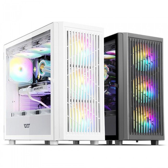 darkFlash DP430 MESH RGB 강화유리 (화이트)