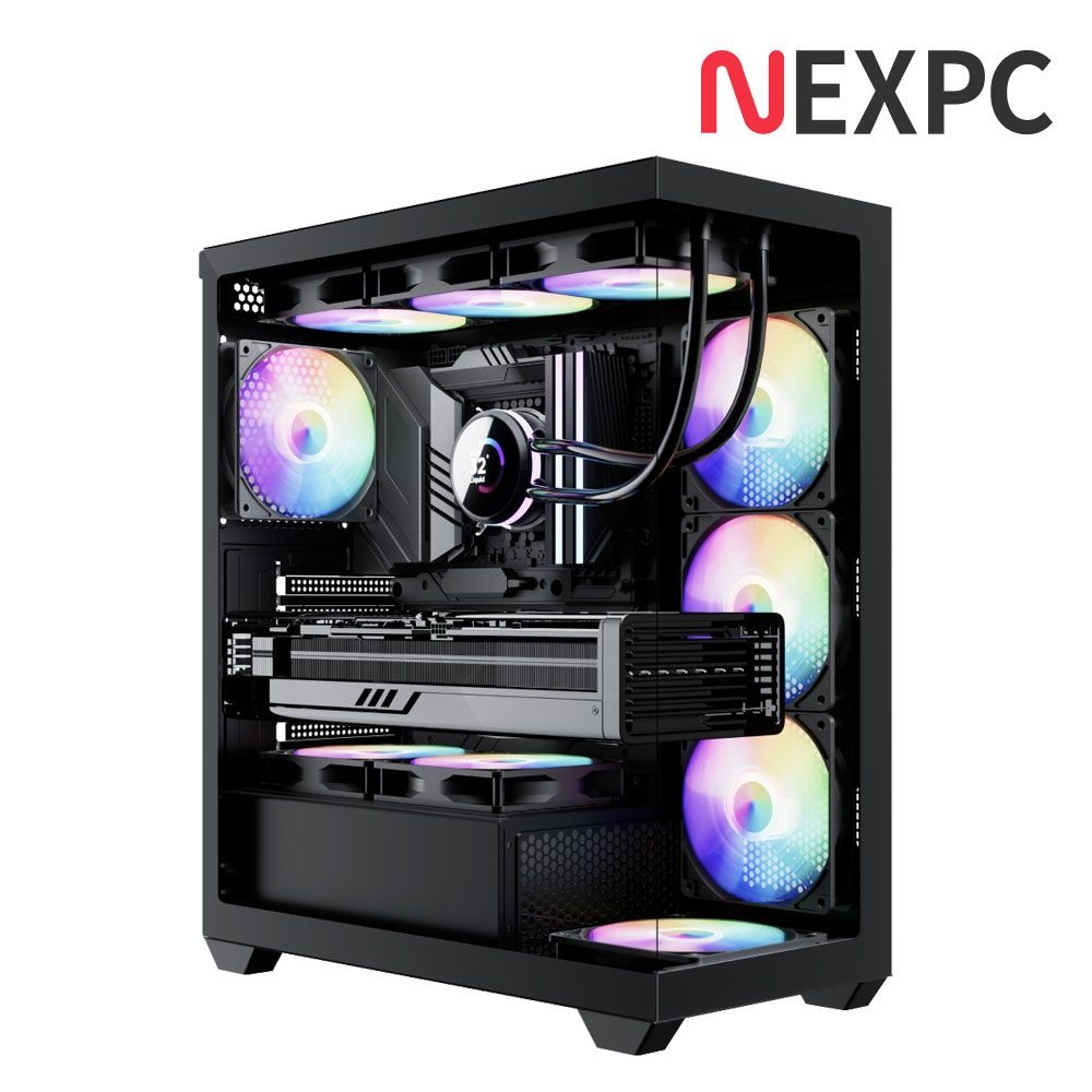 넥스피씨 넥스피씨 RTX5060TI 8GB AMD 7800X3D 조립PC본체 견적 배그 롤 붉은사막 Q223