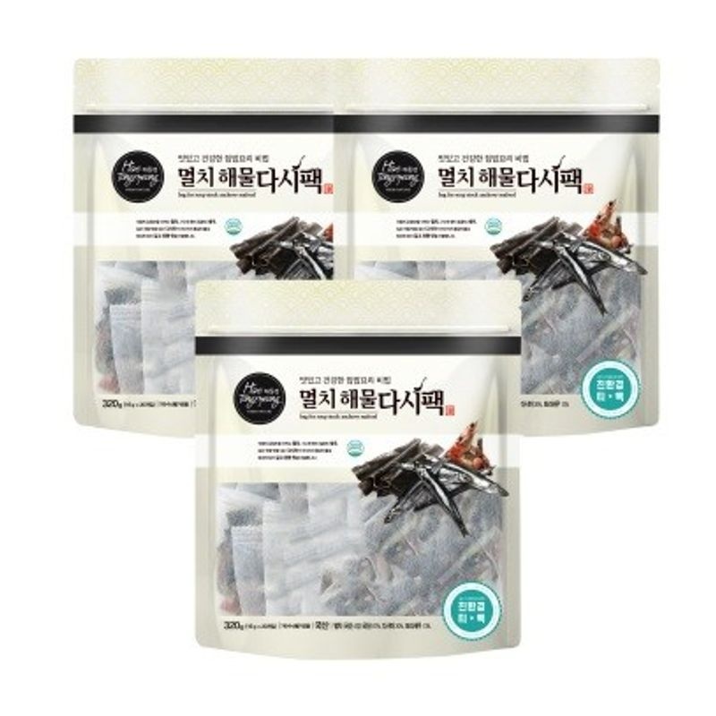 멸치해물 다시팩 320gX3팩(총 60봉)[33488521]