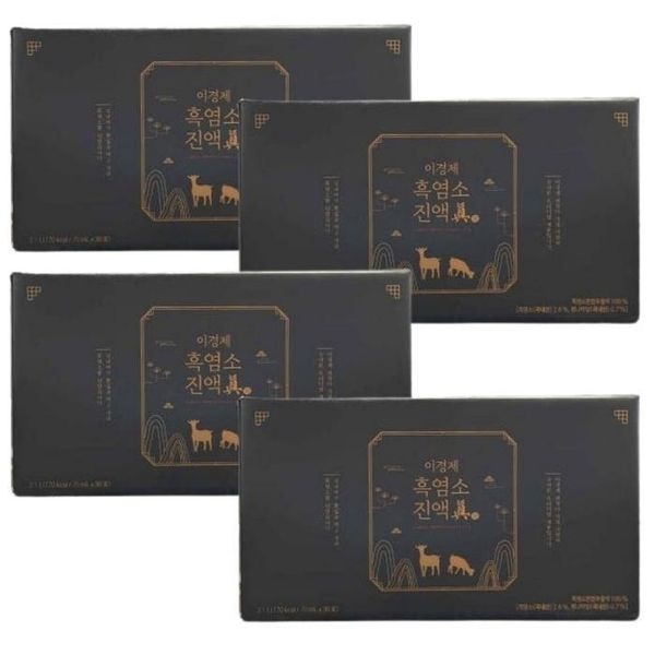 [단비] 이경제 흑염소진액 진 70ml 30포 x 4박스