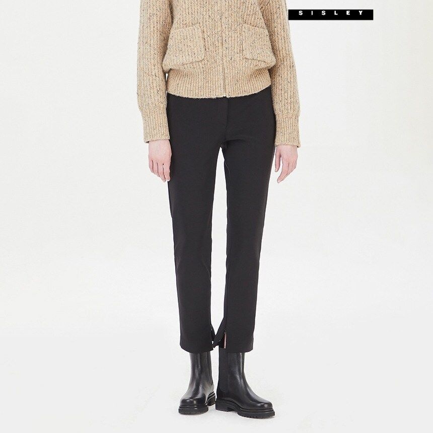 시슬리 카밀라 기모 슬림 팬츠 SAPT41361BK
